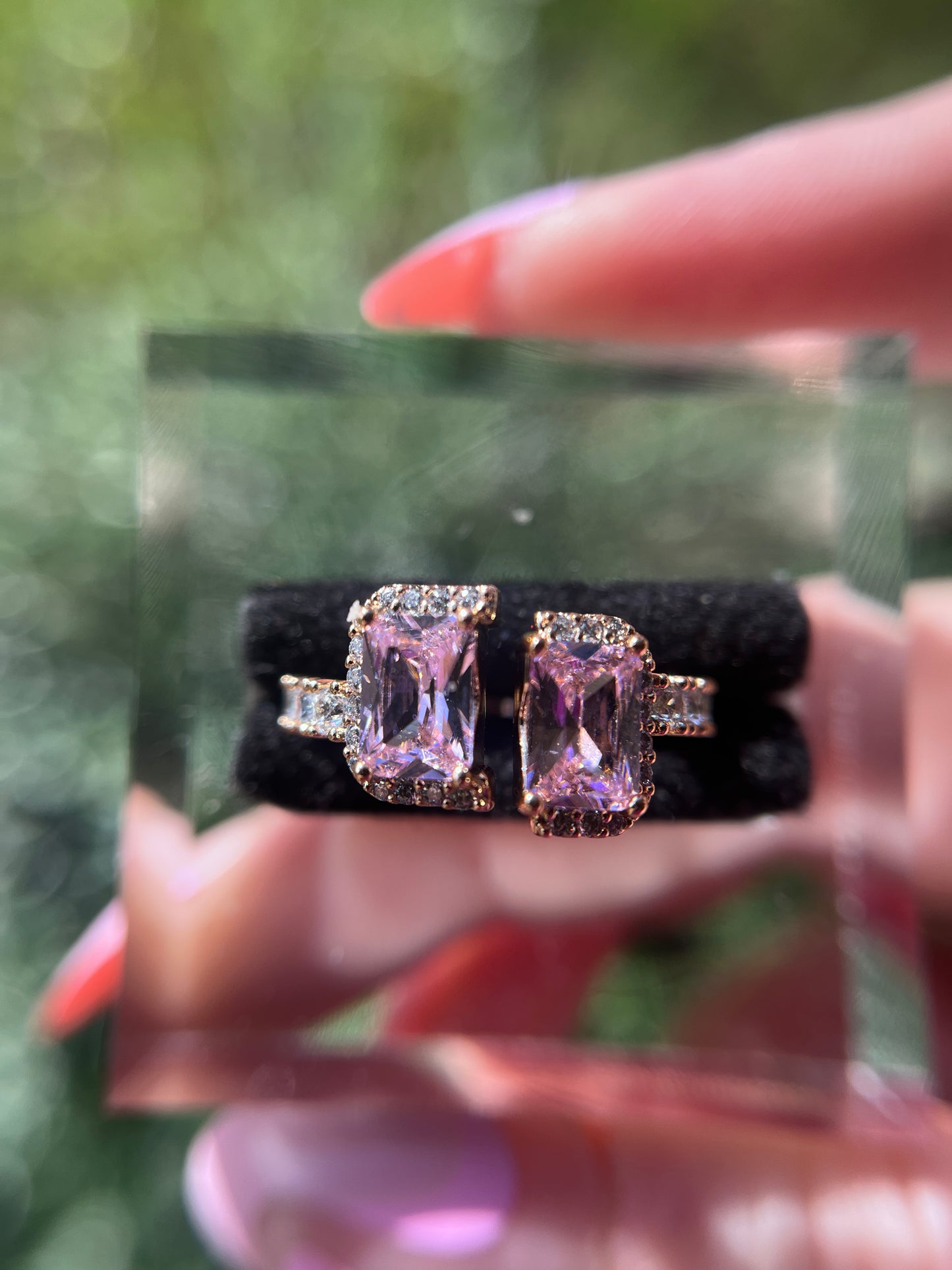 Blush Sapphire Ring