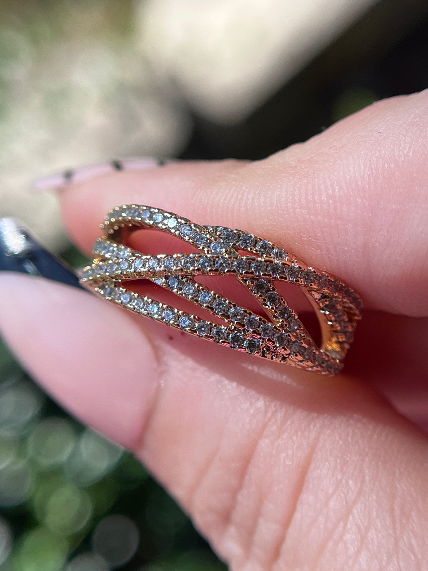Lia Diamond Band Ring