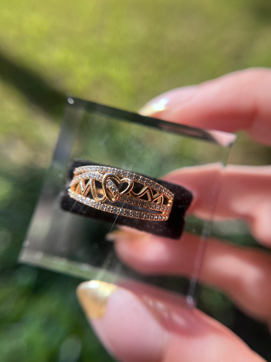 Moms Heartbeat Ring