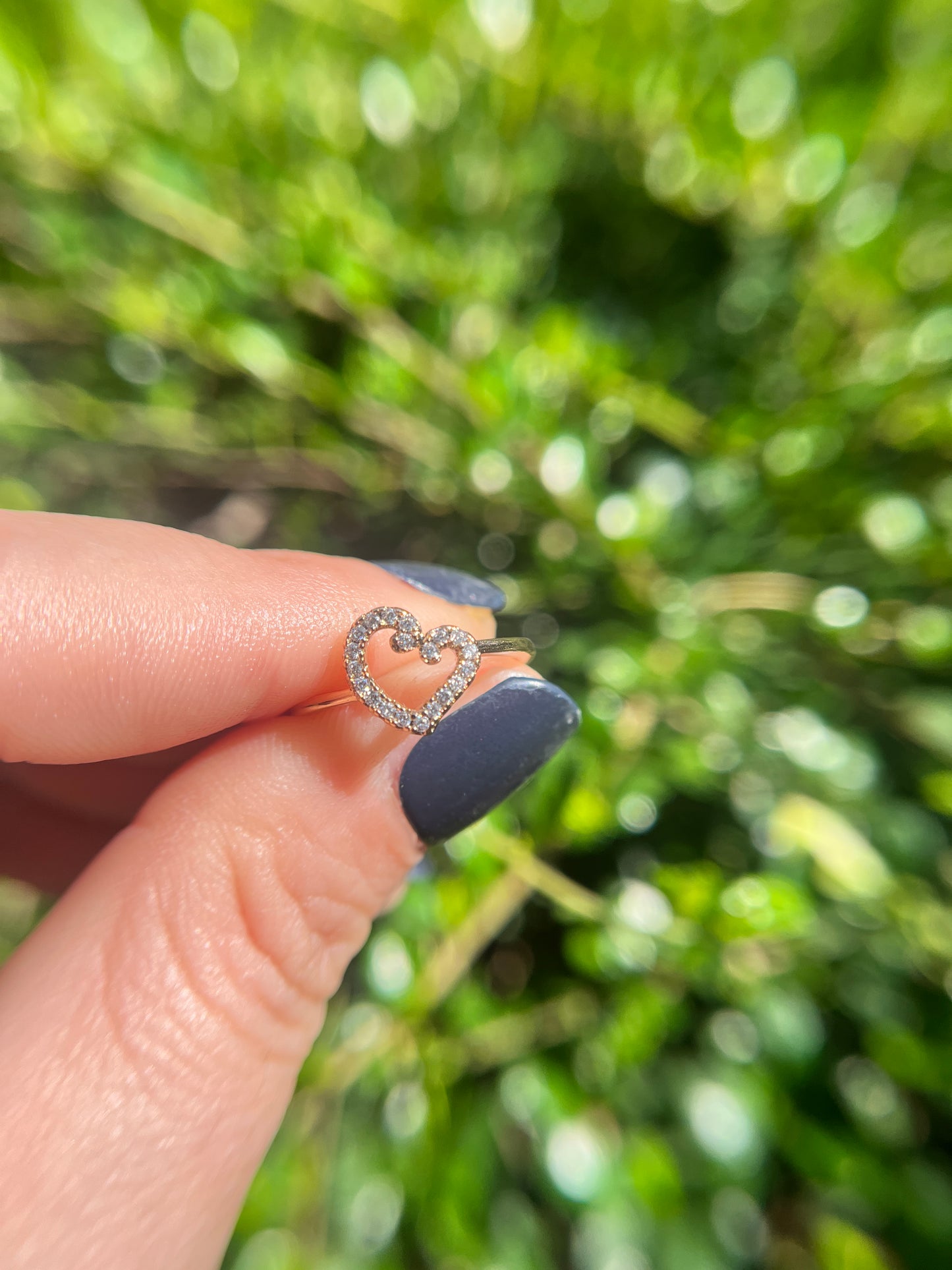 Heart Ring 14k Gold Filled
