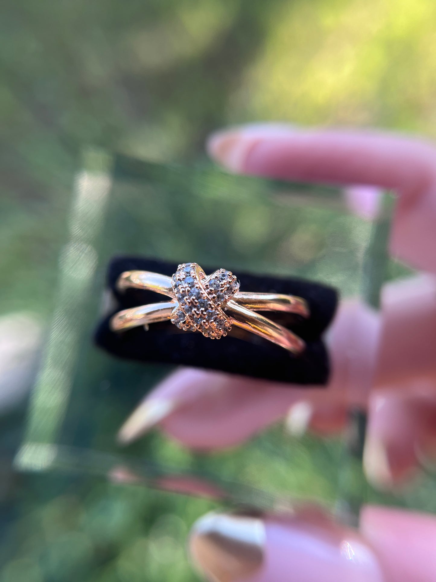 Fairy Dust 2 Band Rolling Ring