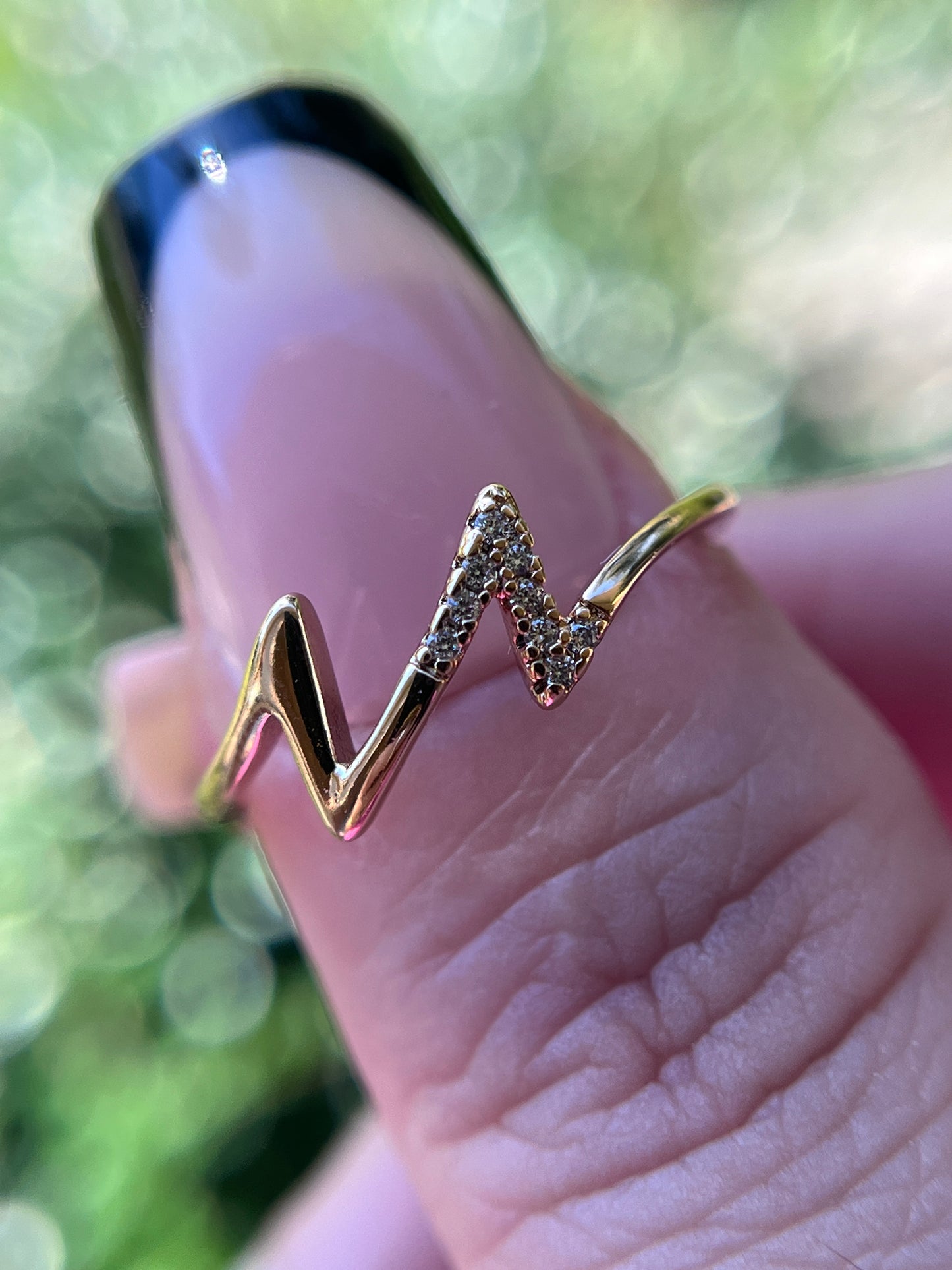 Heartbeat Lifeline Ring