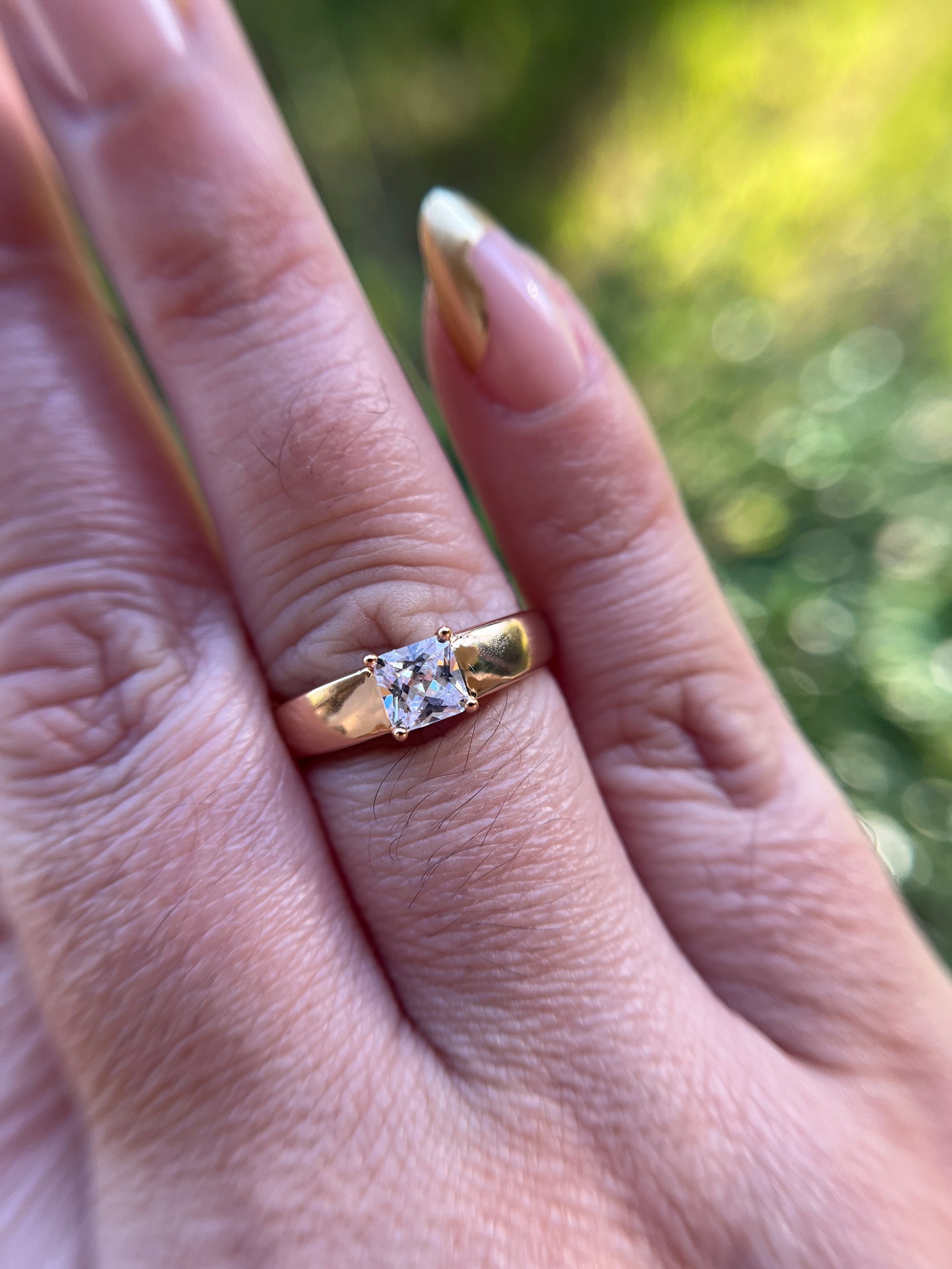 Princess Cut Diamond Ring