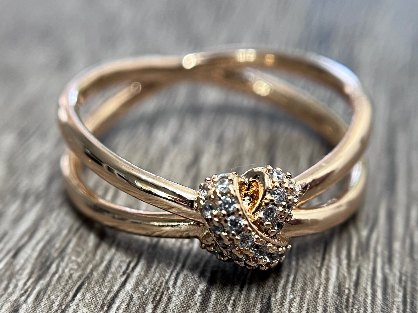 Fairy Dust 2 Band Rolling Ring
