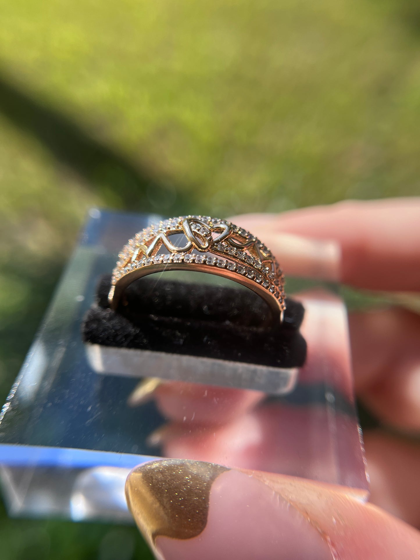 Moms Heartbeat Ring