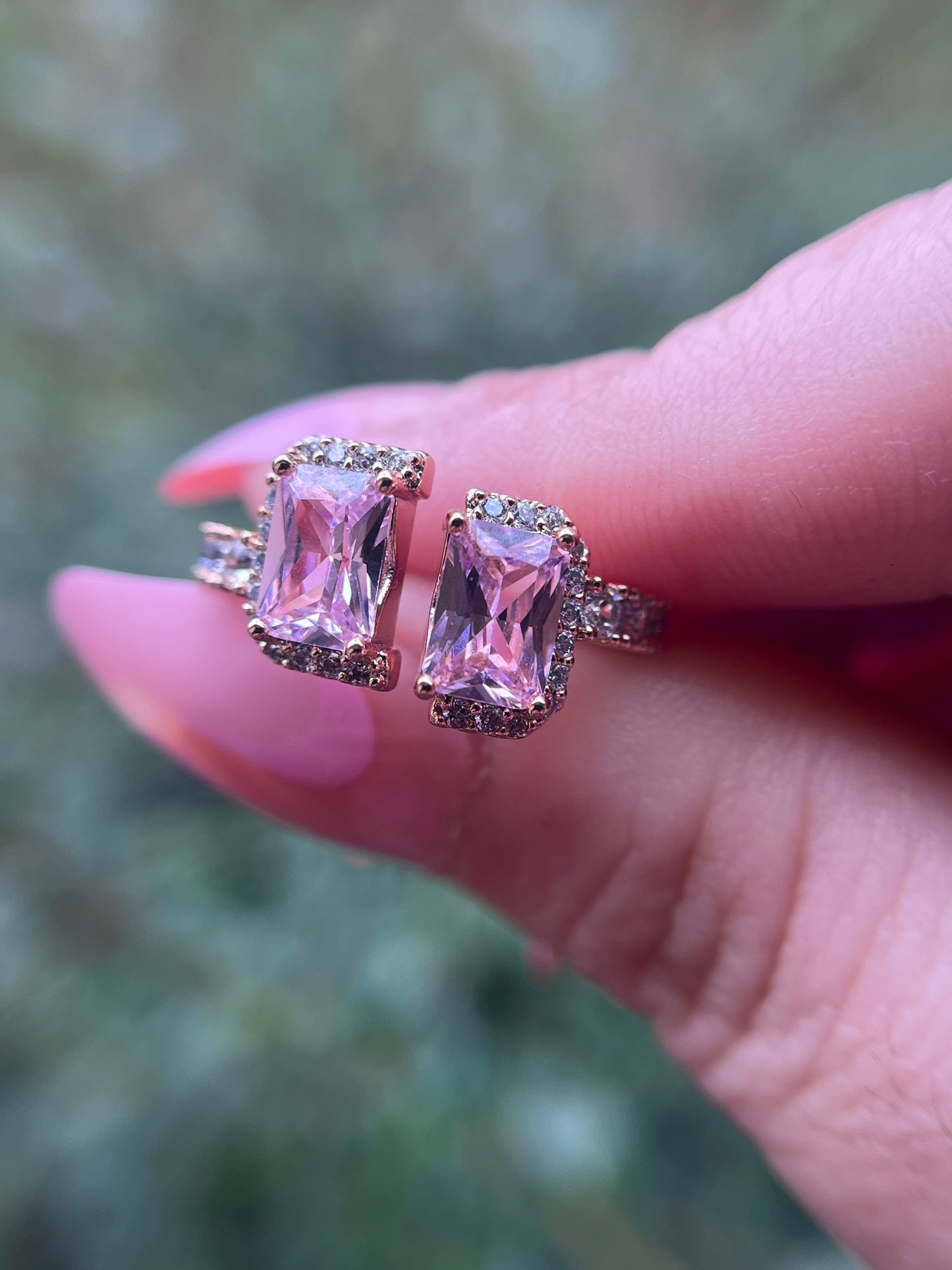 Blush Sapphire Ring