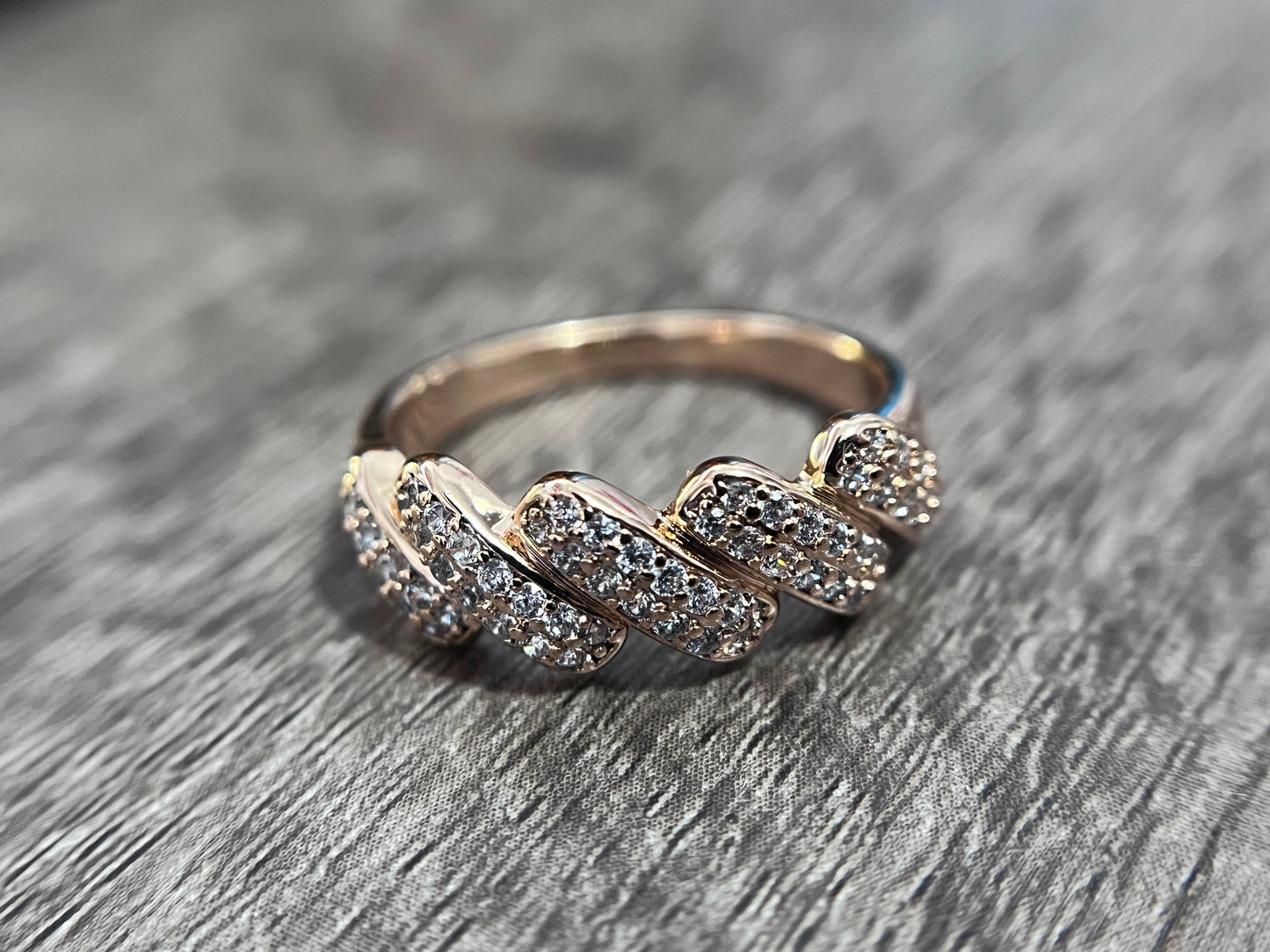 Pave Rhinestone Ring