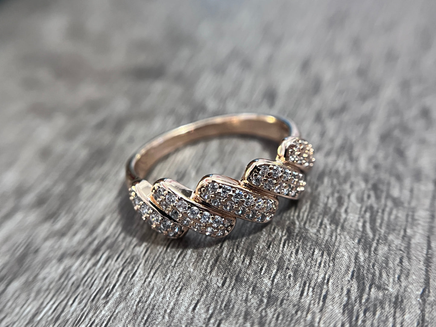 Pave Rhinestone Ring