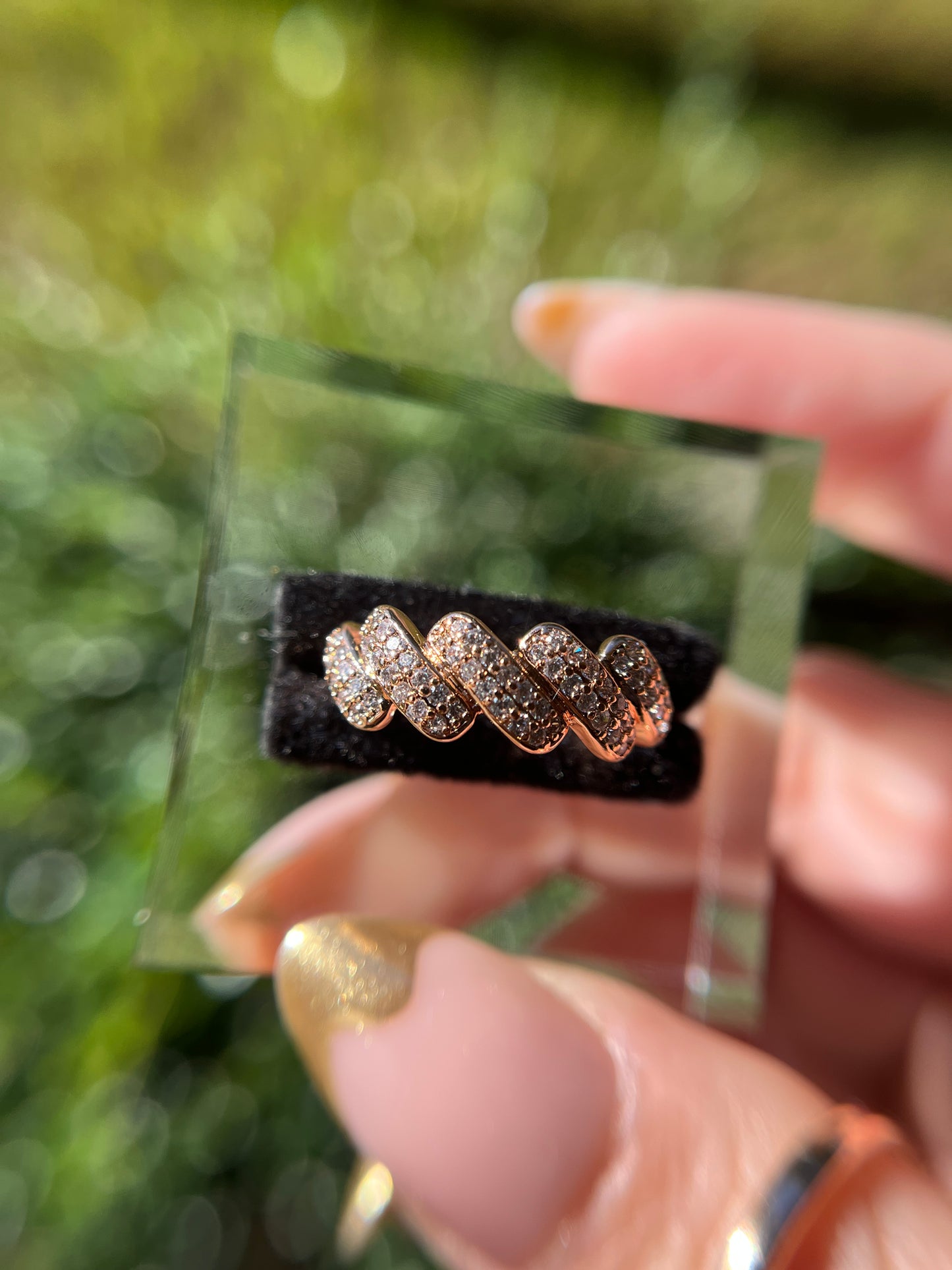 Pave Rhinestone Ring