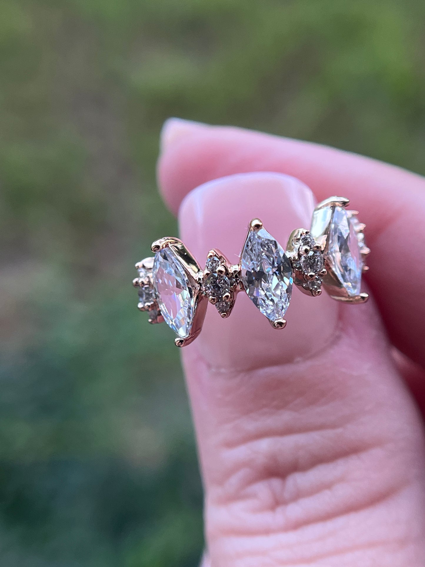 Daisy Cluster Ring