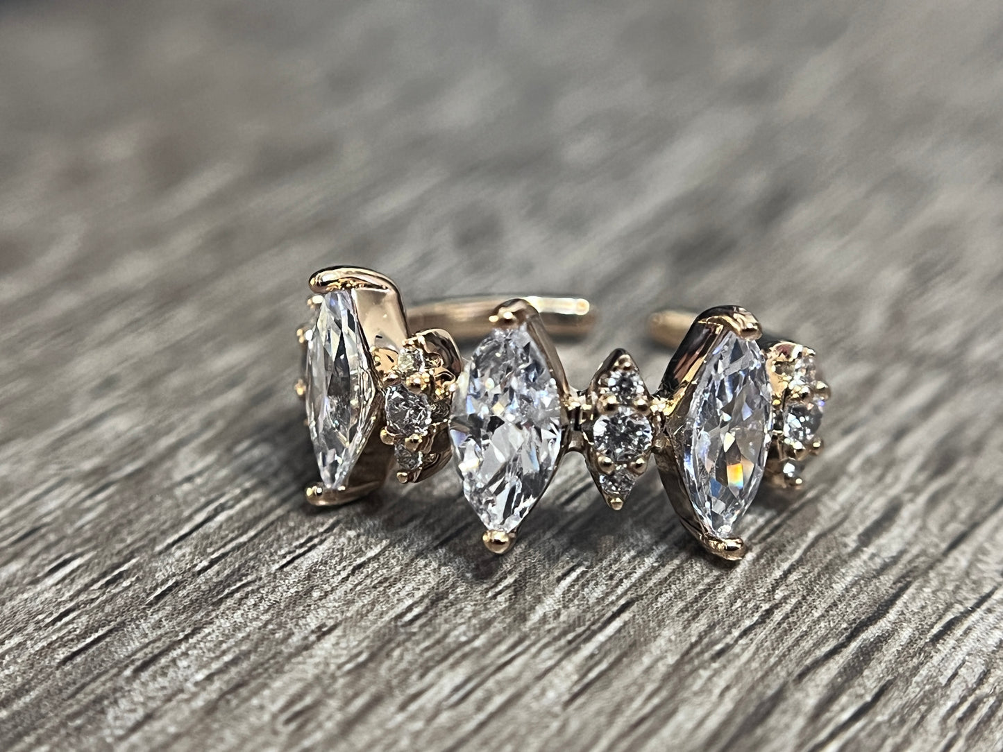 Daisy Cluster Ring