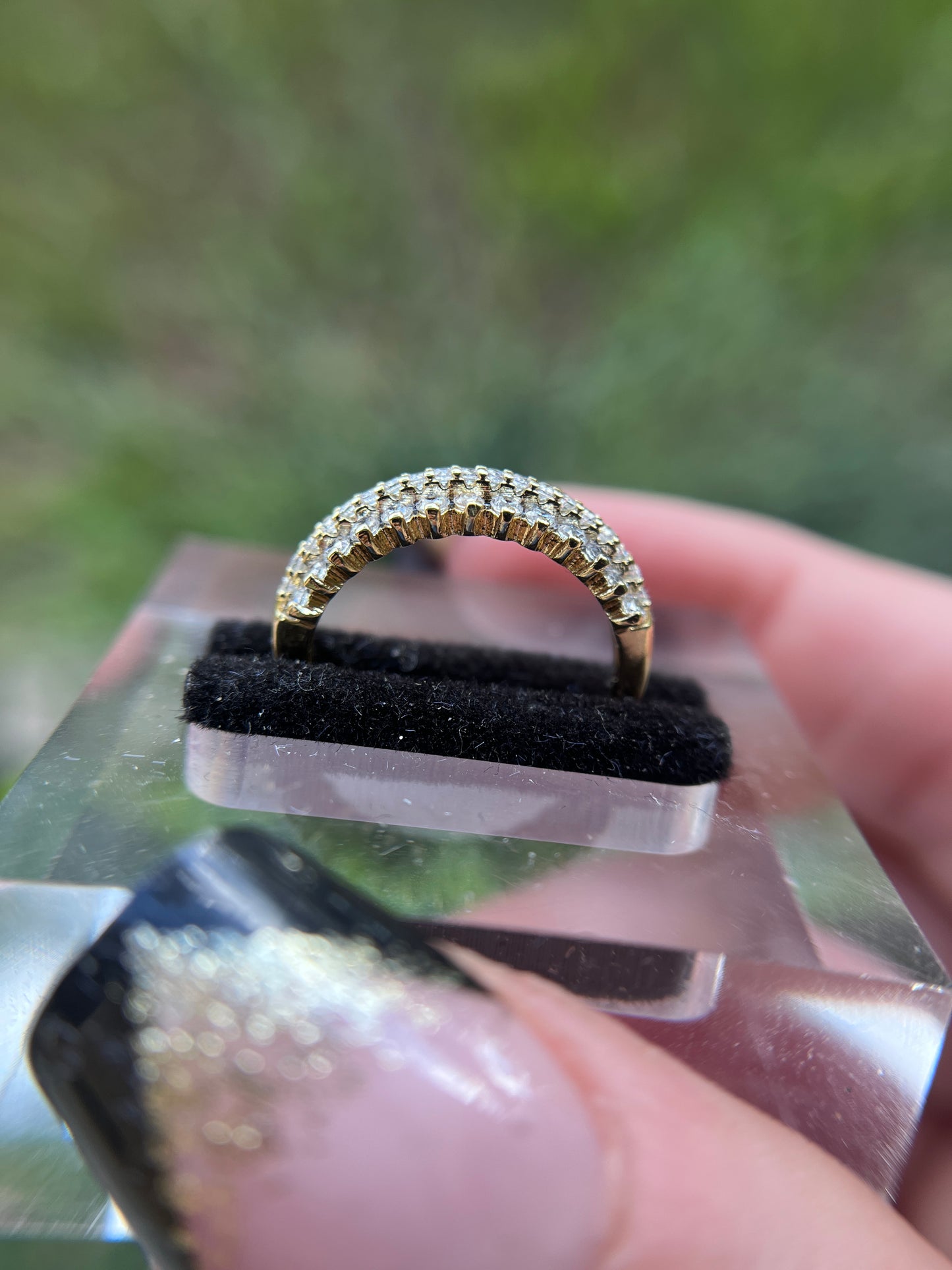 Diamond Band Stackable Ring