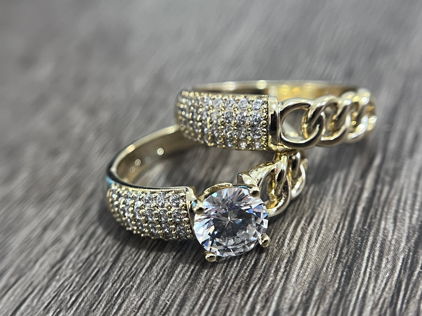 Luxury Engagement Ring Set
