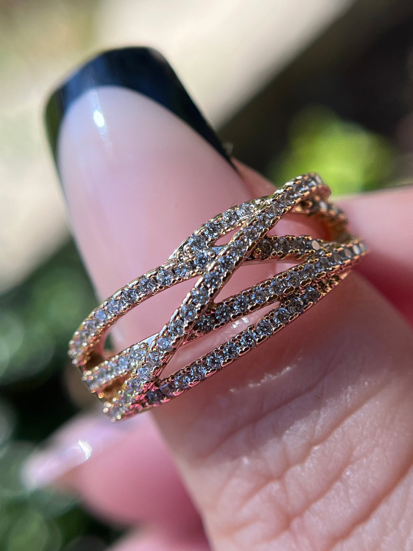 Lia Diamond Band Ring