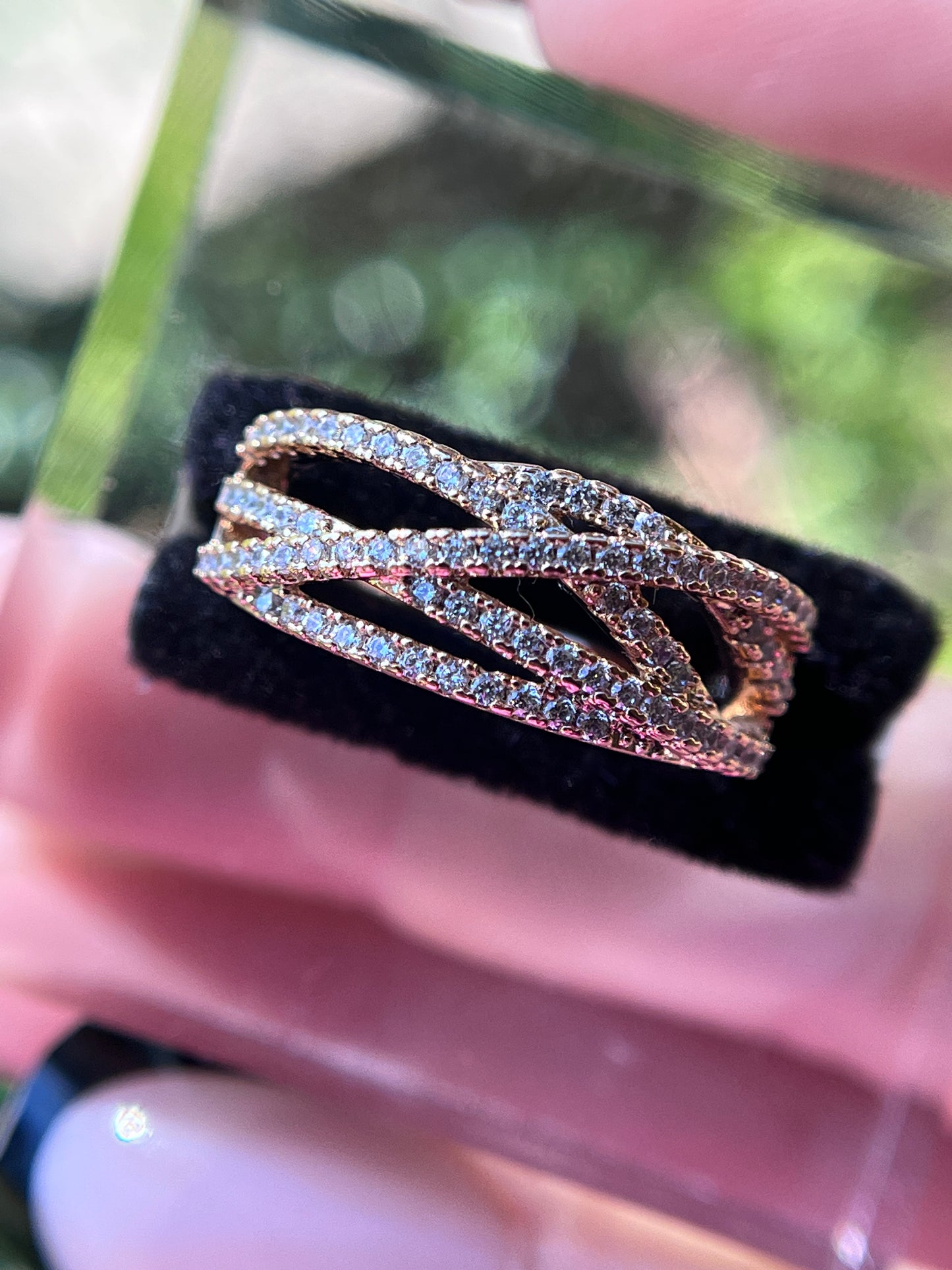 Lia Diamond Band Ring